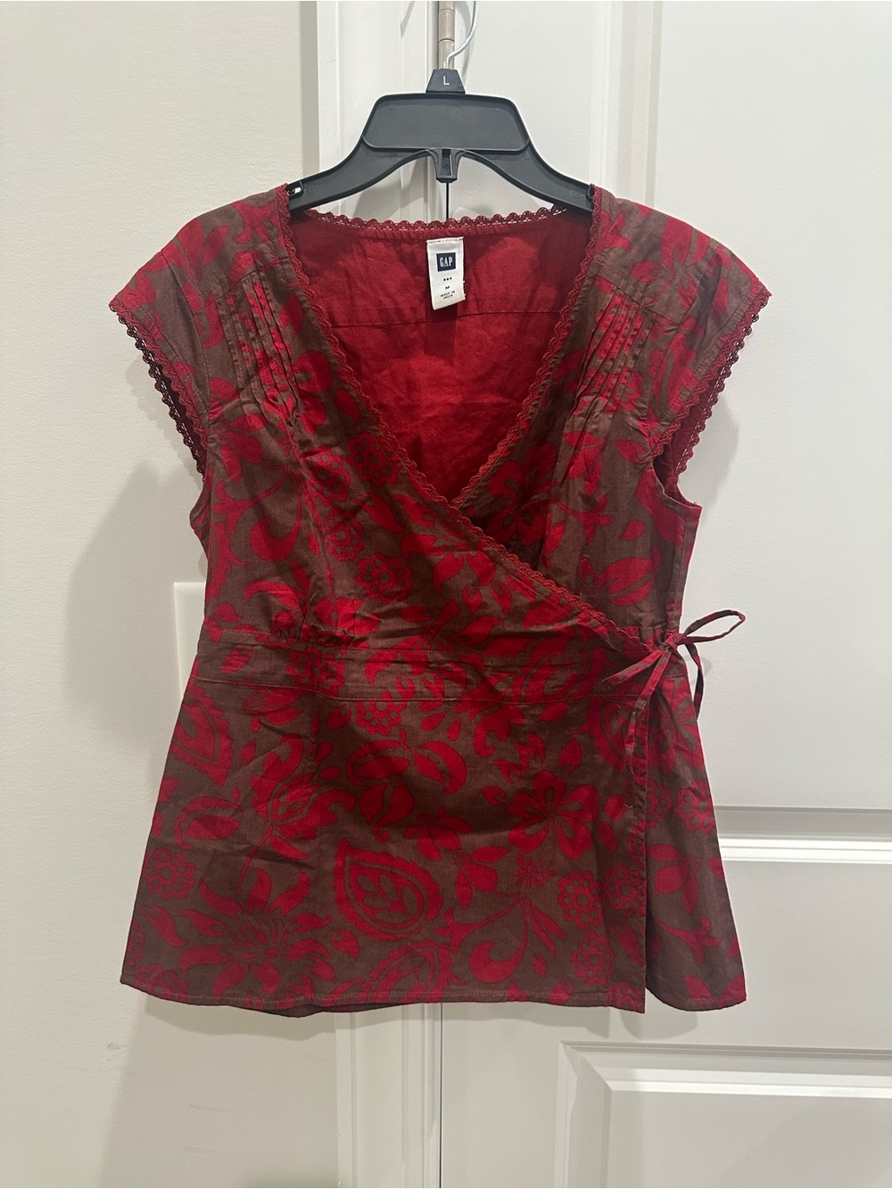 Gap Wrap Top